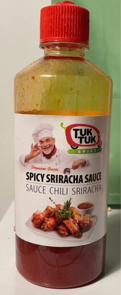 Spicy sriracha sauce