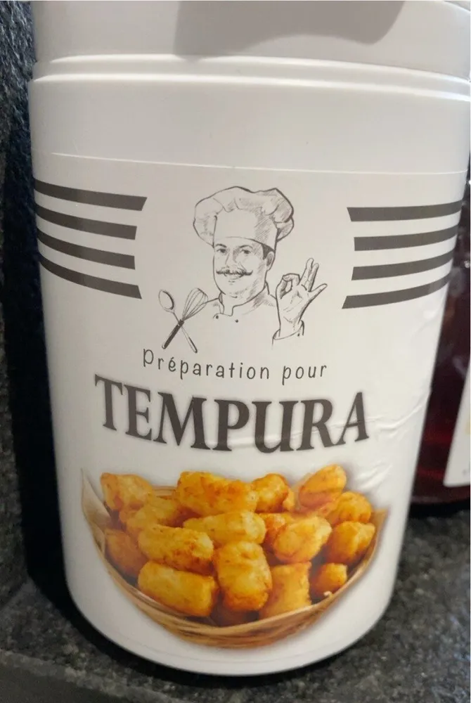 Preparation pour tempura