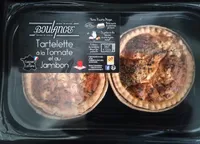 Tartelette à la tomate et au jambon