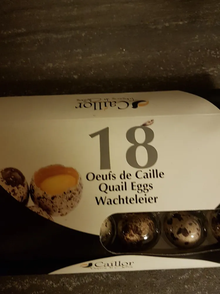 Oeuf de cailles