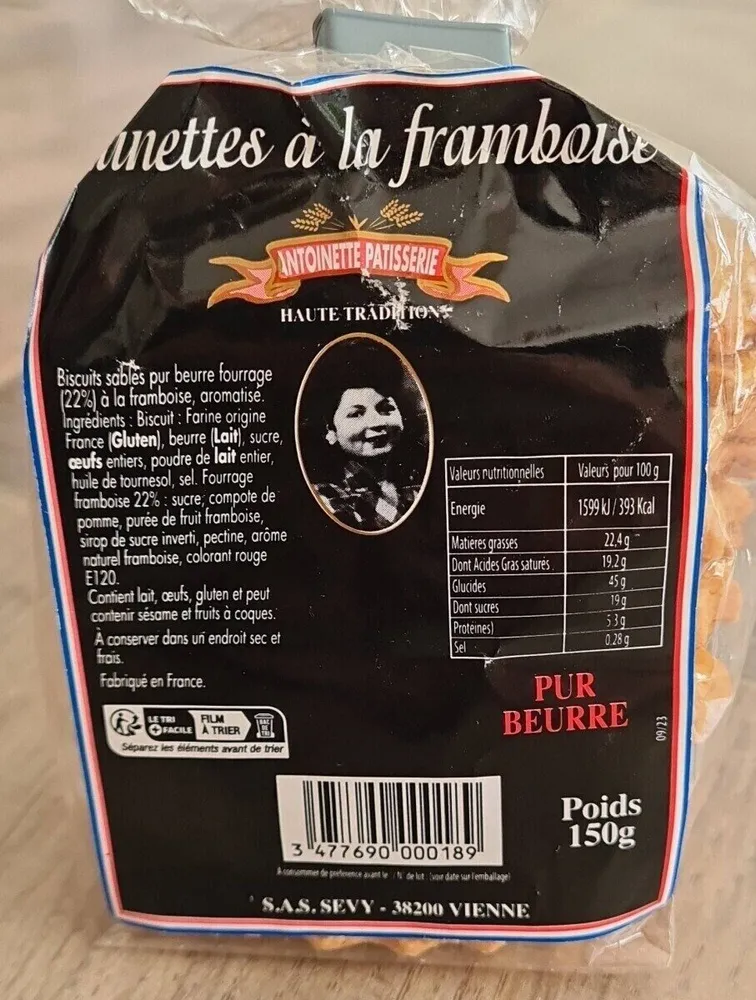 Lunettes à la  framboise
