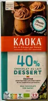 Tablette Dessert Lait 38%