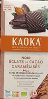 Chocolat Noir Aux Eclats de Fèves de Cacao Caramélisés Bio