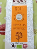 Tablette Chocolat noir Physalis