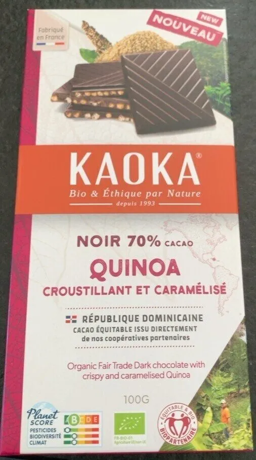 Quinoa croustillant et caramélisé