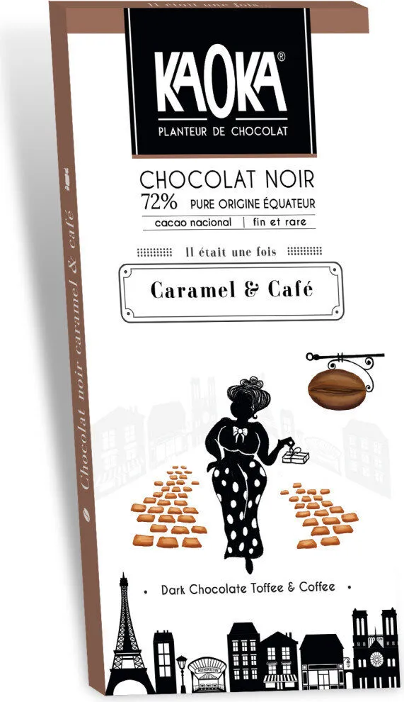 Chocolat Noir au Caramel & Café Bio