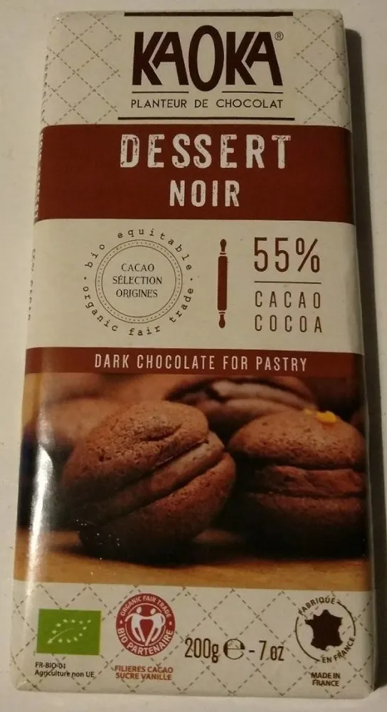 Chocolat Noir Dessert 55%