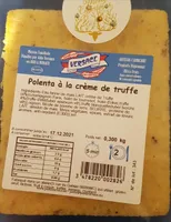 Polenta à la crème de truffe