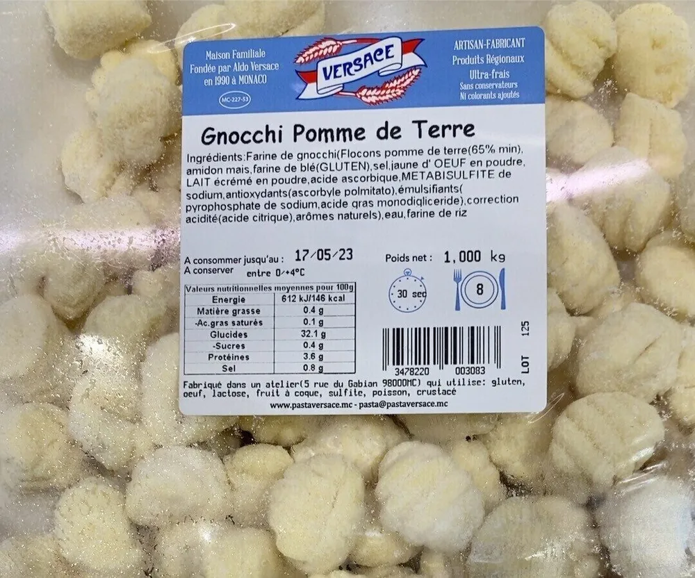 Gnocchi Pomme de Terre