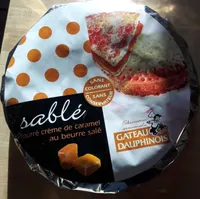 Sablé fourré crème de caramel au beurre salé
