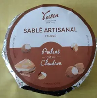 Sablé fourré praliné