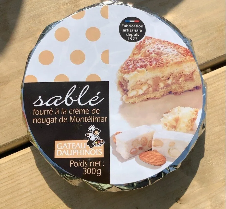Sablé nougat