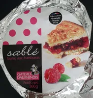 Sablé aux framboises