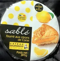 Sablé fourré aux citrons