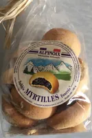 Sablés fourrés Myrtilles