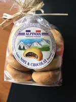Sablé noix et chocolat fourrés