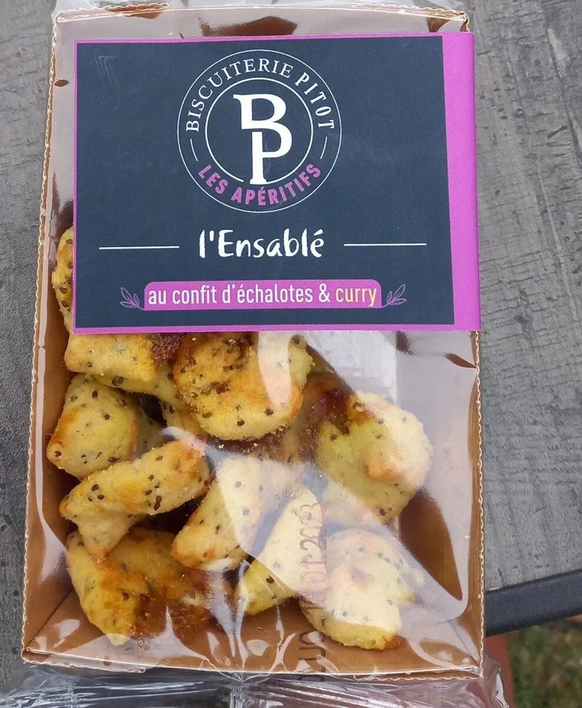 L'ensable au confit d'échalotes et curry