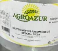Olives noires facon grece