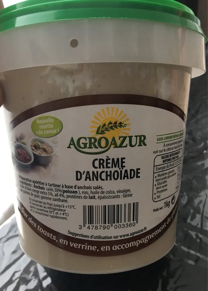 Crème d'anchoïade