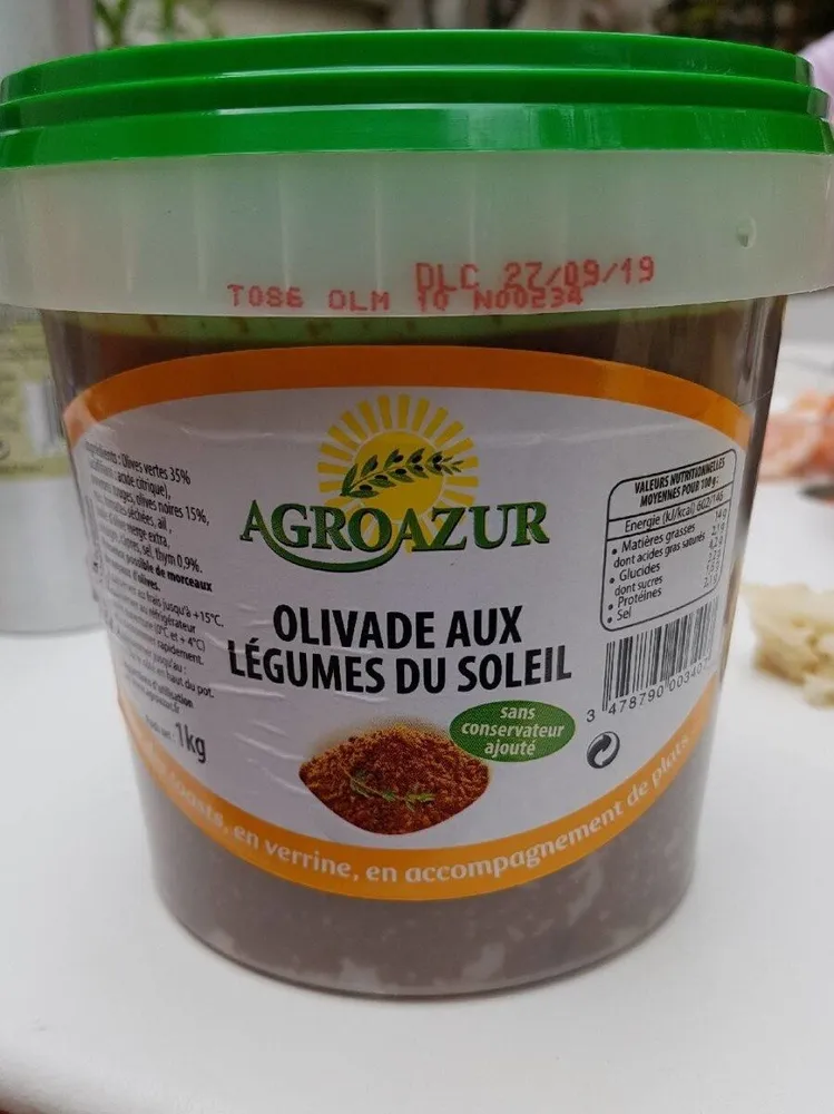 Olivade aux Légumes du Soleil