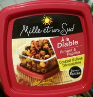 Cocktail d'olives dénoyautées à la diable