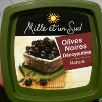 Olives Noires Dénoyautées Nature