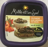 Olivade aux légumes du soleil, ail & thym