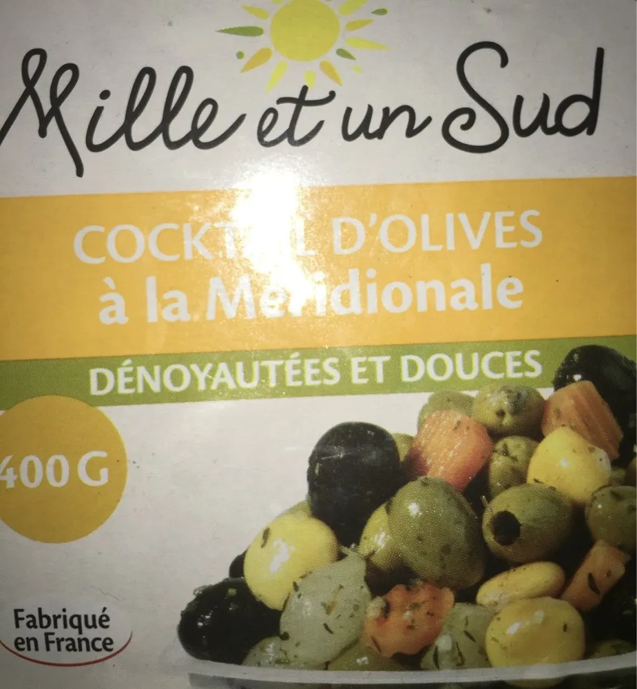 Cocktail d'olives à la méridionale