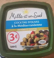 Cocktail olives à la méditerranéenne