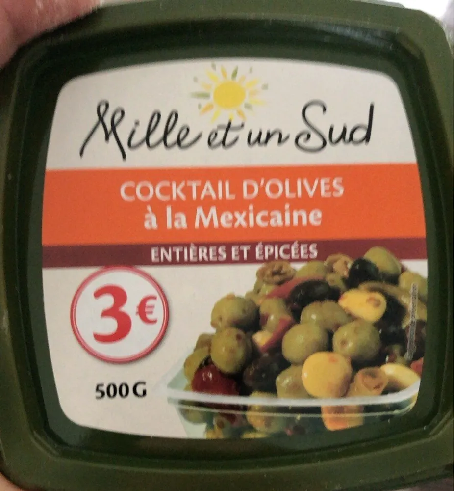 Cocktail d’olives a la mexicaine