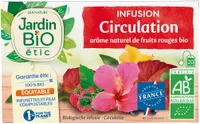 Infusion Circulation vigne rouge Jardin Bio