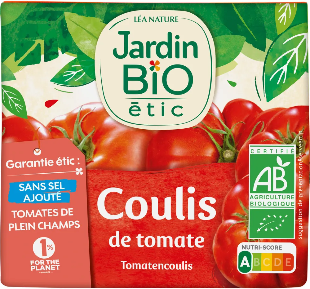 Coulis de tomate bio