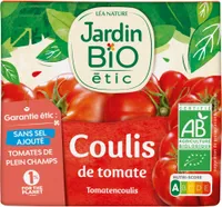 Coulis de tomate bio