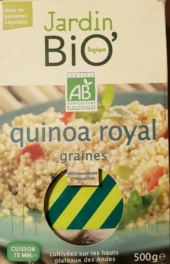 Jardin Bio Quinoa Royal graines 500G
