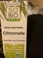 Huile Essentielle Citronnelle Bio