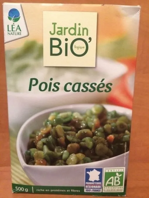 Pois Cassés Bio - France