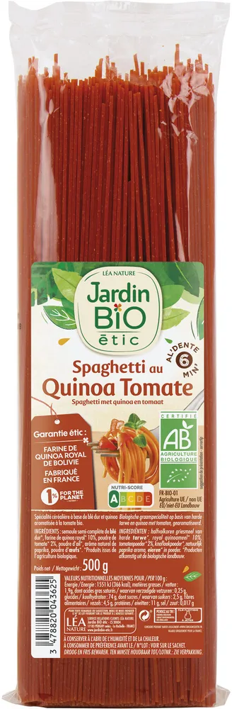 Spaghetti au Quinoa Tomate