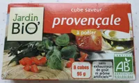 Bouillon cube saveur provençale à poêler Jardin Bio