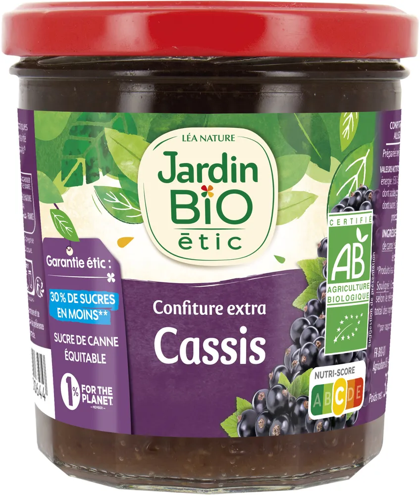 Léa Nature - Confiture Cassis