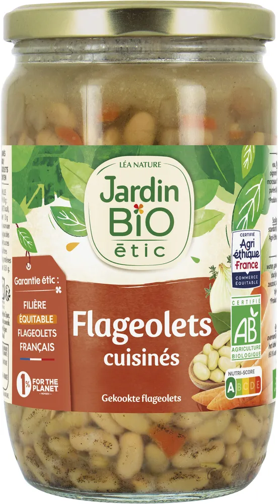 Flageolets cuisinés