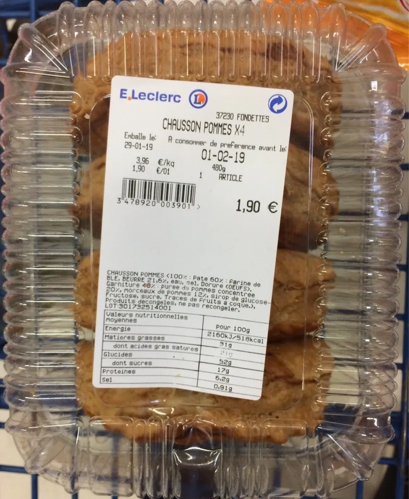 Chausson au pommes