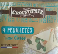4 FEUILLETÉS au Carré