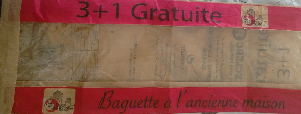 Baguette à l'ancienne maison