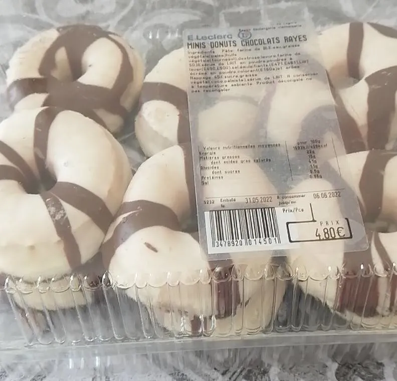 Minis donuts chocolat