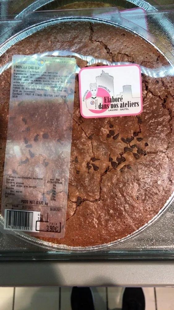 Financier chocolat