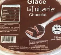 Glace "La Tuilerie" chocolat
