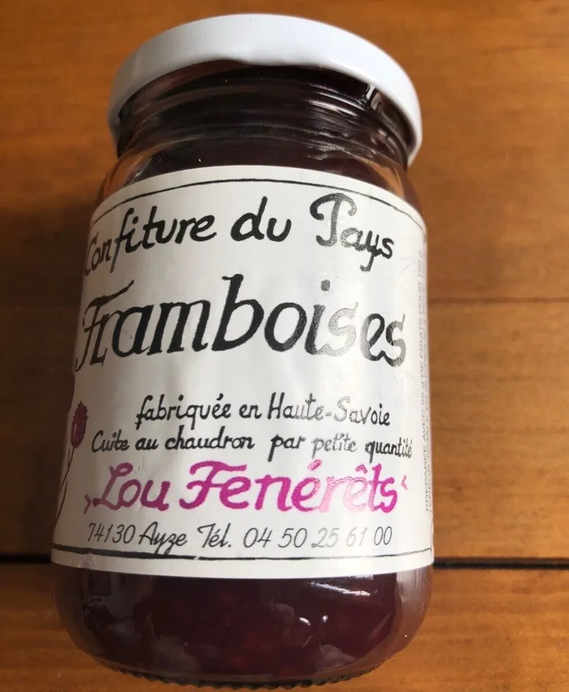 Confiture Framboises
