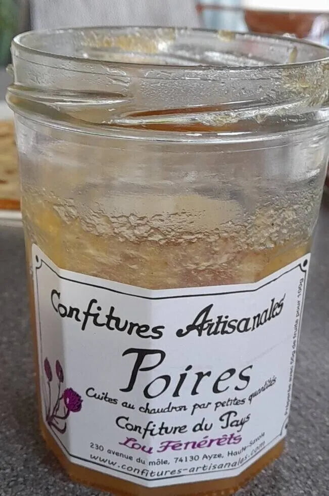 Confiture de poire
