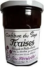 Confiture de pays de fraises LOU FENERET