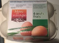 6 oeufs frais